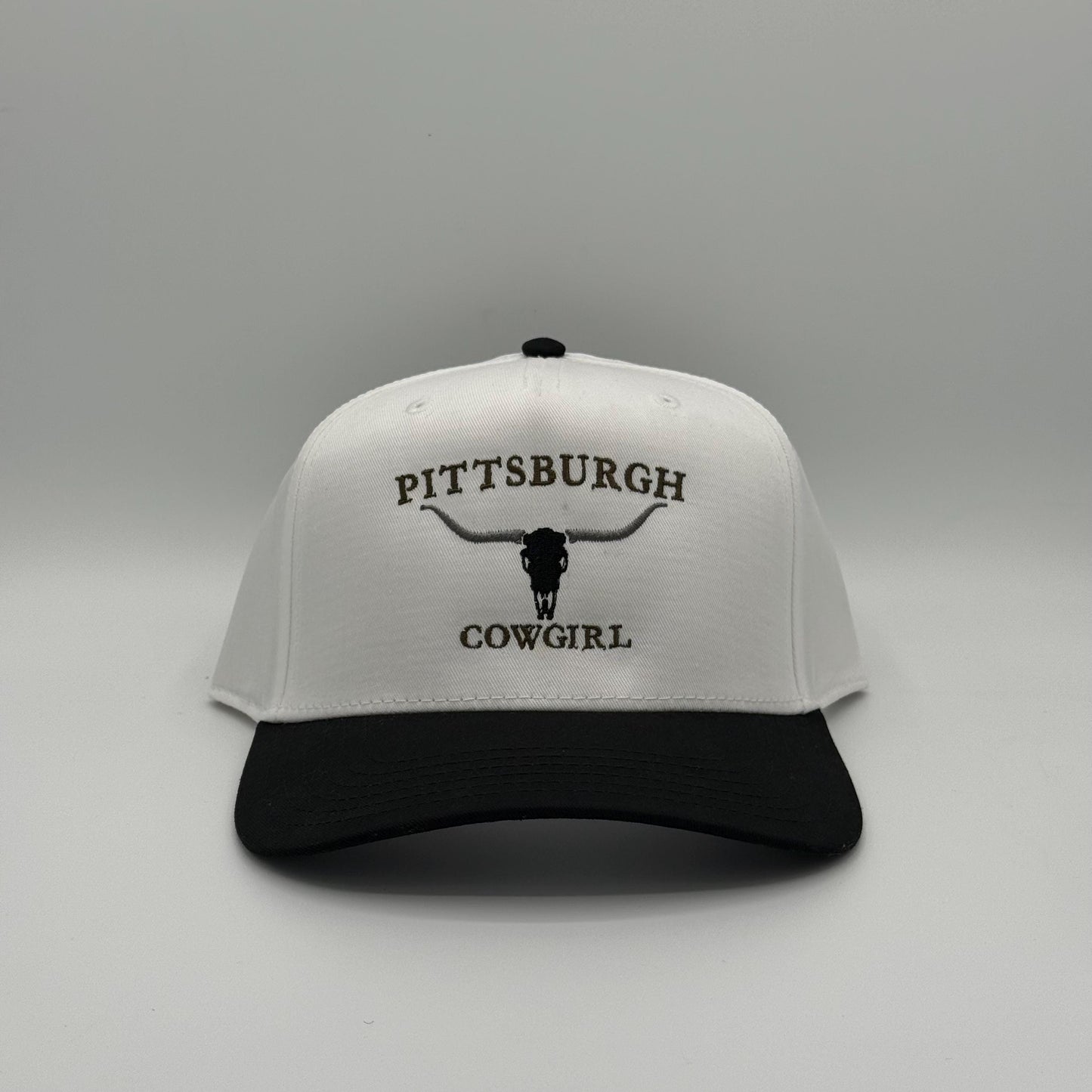 Pittsburgh Cowgirl - Hat (White)