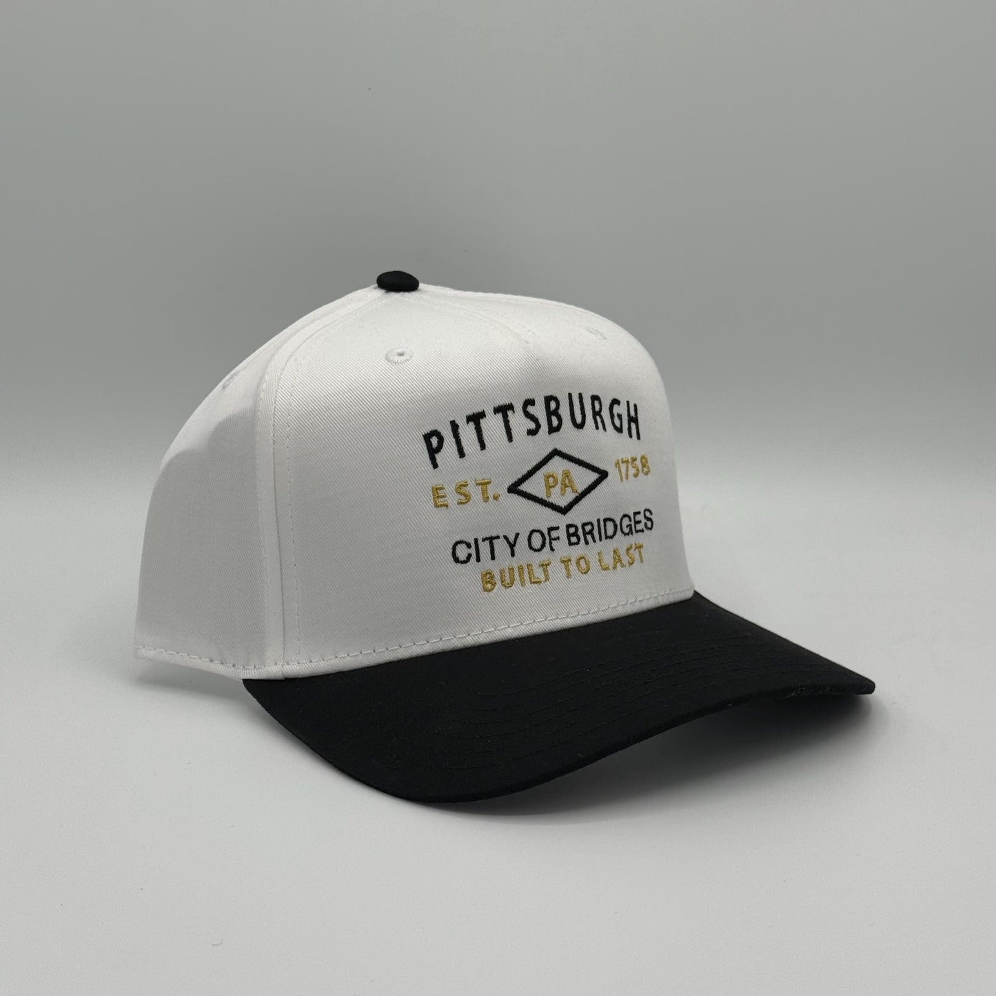 Pittsburgh City of Bridges - Hat (White)