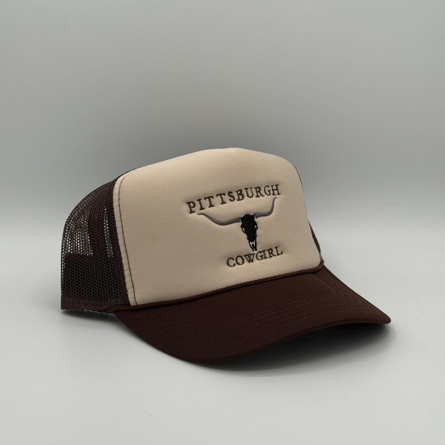 Pittsburgh Cowgirl - Hat (White)