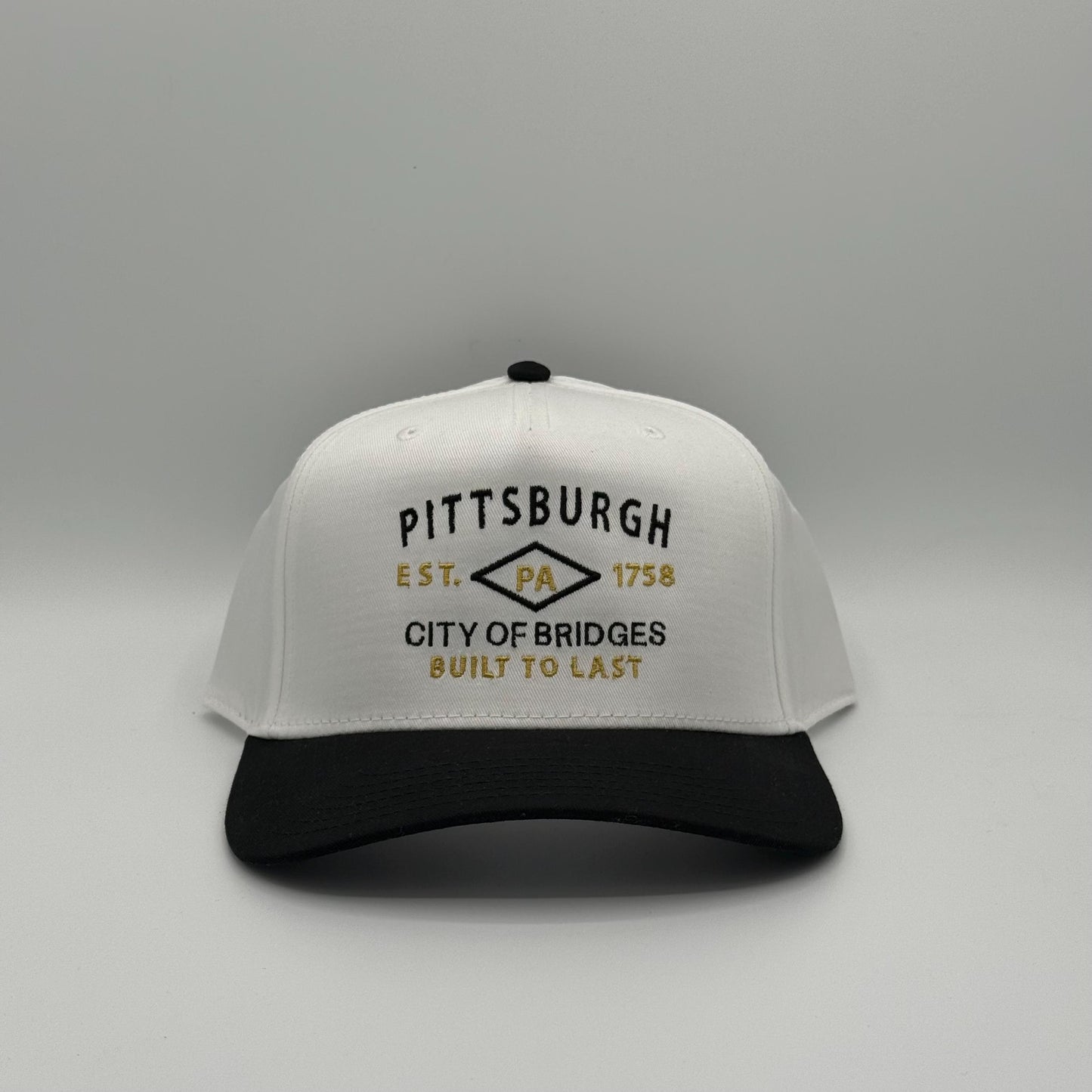 Pittsburgh City of Bridges - Hat (White)