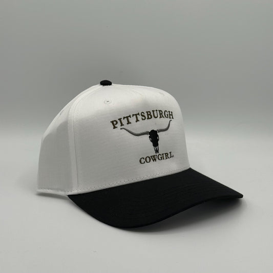 Pittsburgh Cowgirl - Hat (White)
