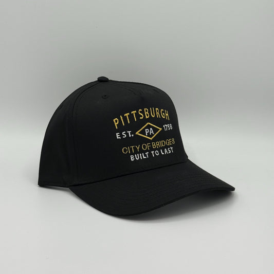 Pittsburgh City of Bridges - Hat (Black)
