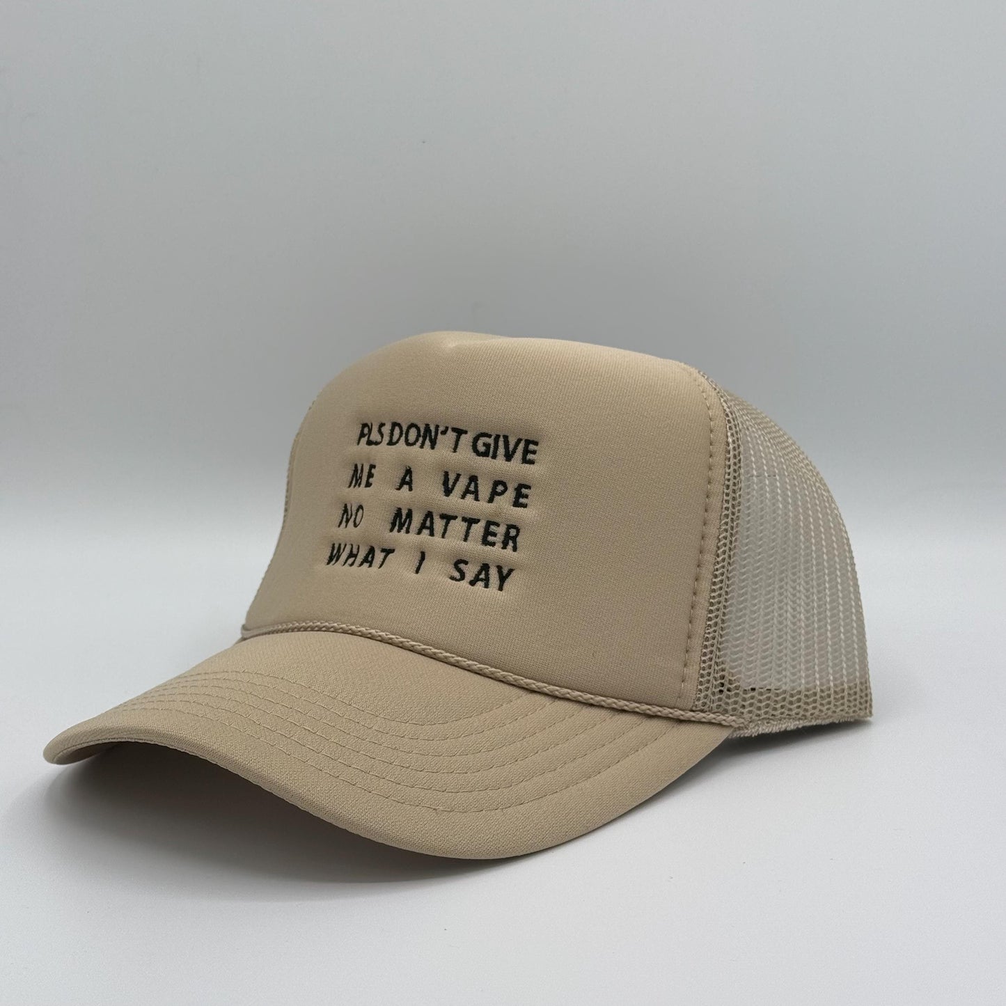 Please Don't Give Me A Vape - Hat