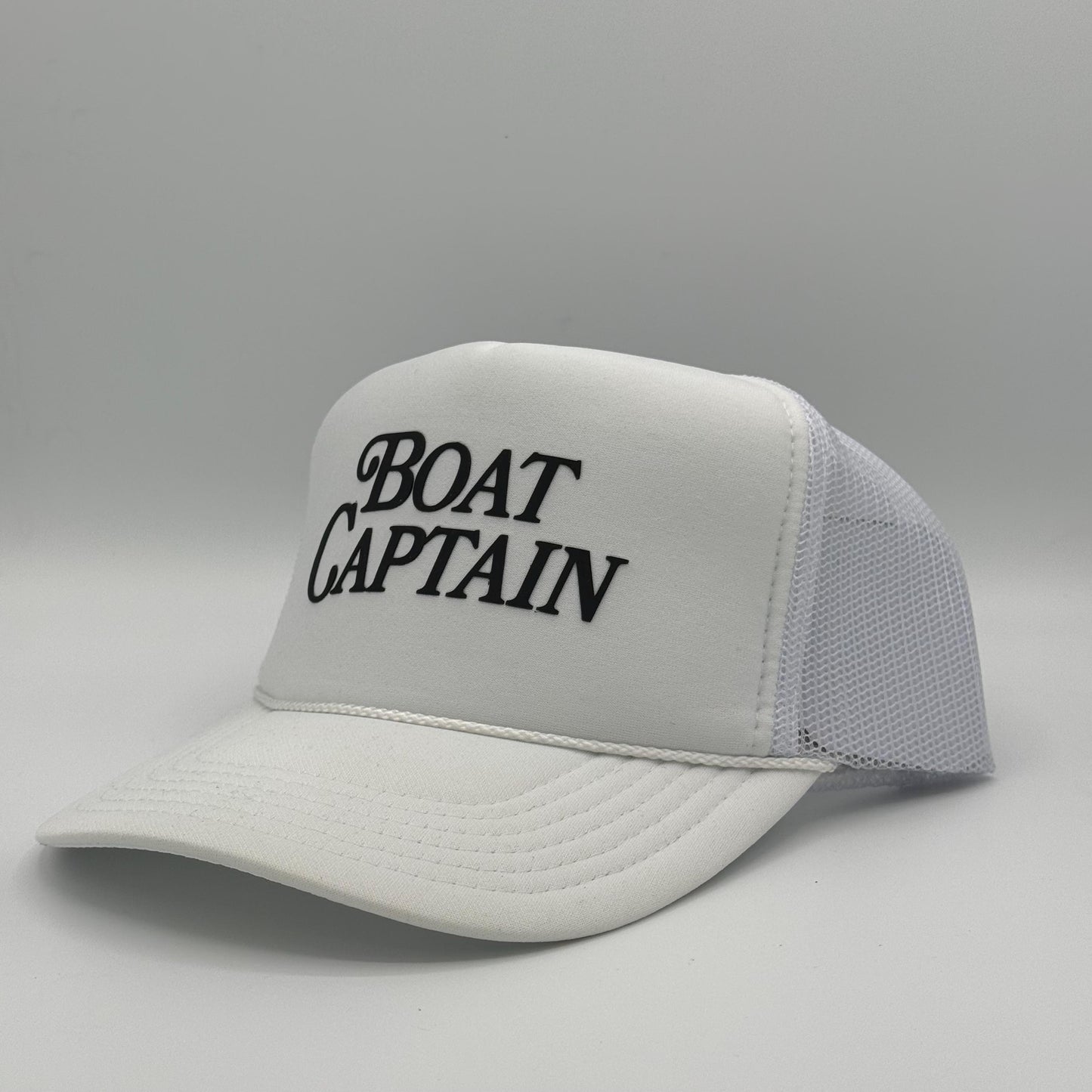 Boat Captain - Hat (White)