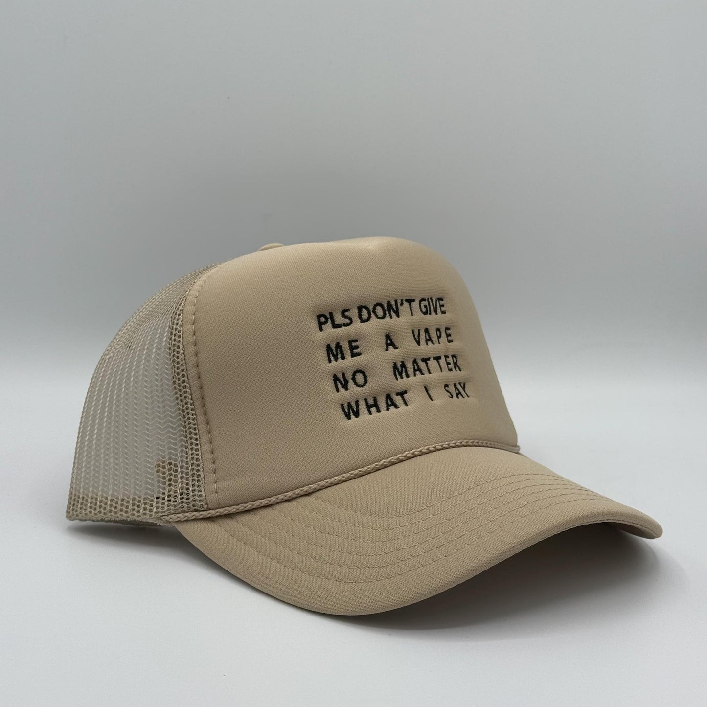 Please Don't Give Me A Vape - Hat