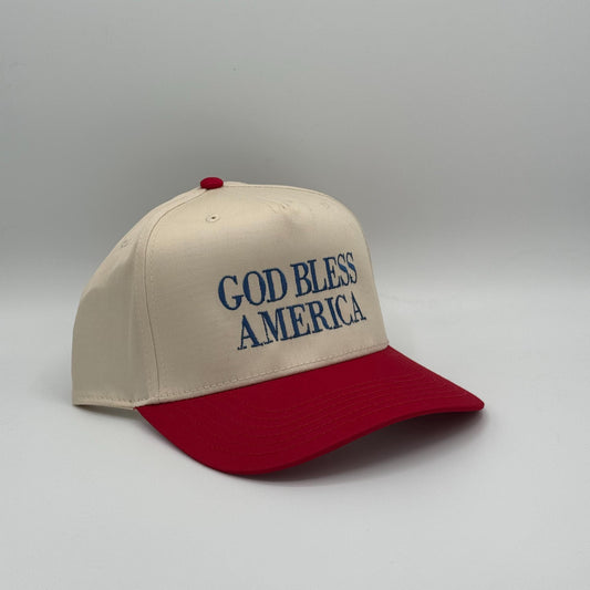 God Bless America - Hat (Red)