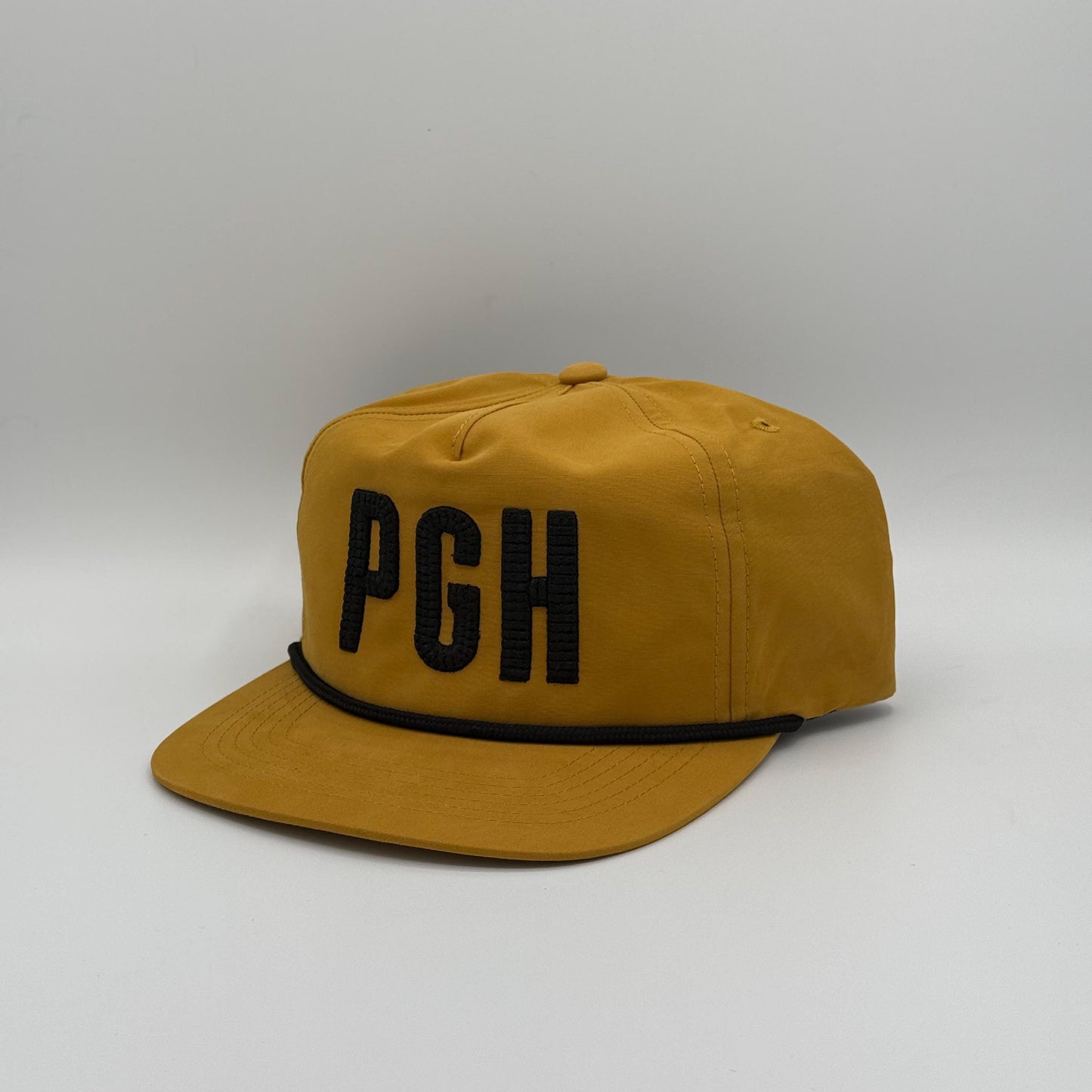 PGH - Pittsburgh, PA Hat (Gold)