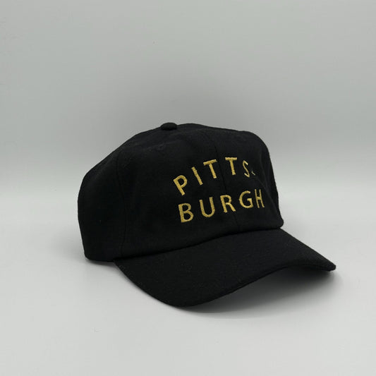 Pittsburgh, PA - Wool Hat (Black)