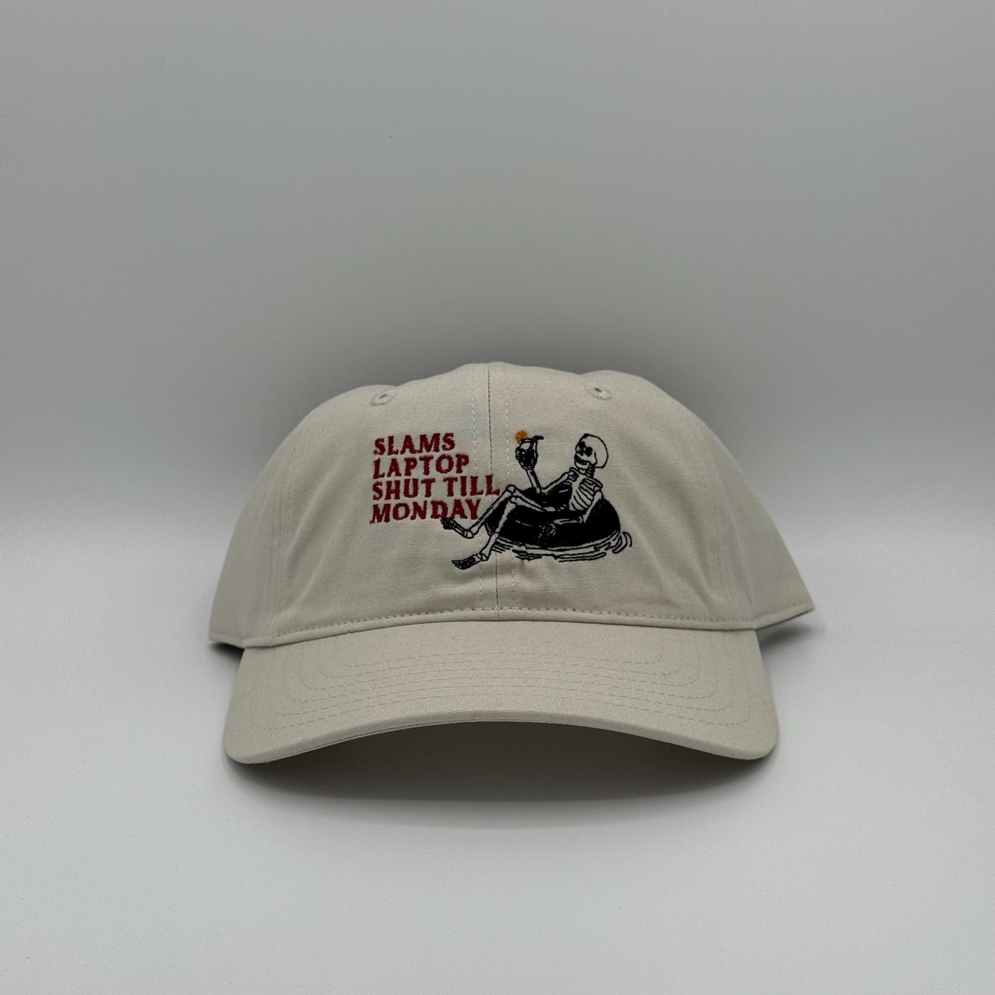 Slams Laptop Shut Till Monday - Hat